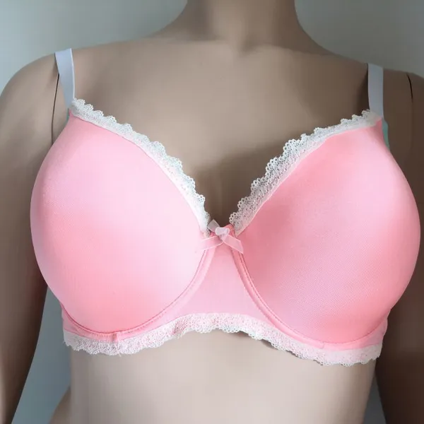 Large Size Bra With Lace Edge,plus Size Bra With D,DD Cup ,big Size Bra