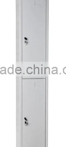 (DL-SL1 ) Folding Steel Storage Lockers for Staff Twin Compartment Twin Door photo-2
