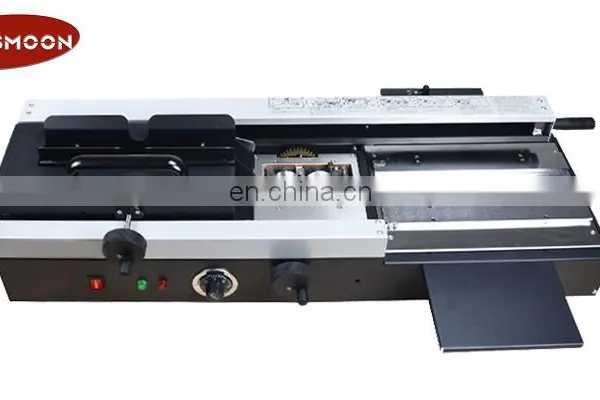 Hot Melt Glue Book Binding Machine for A4 Paper Manual Book Binding Machine for Office Small Inding Machine With Good Price photo-5