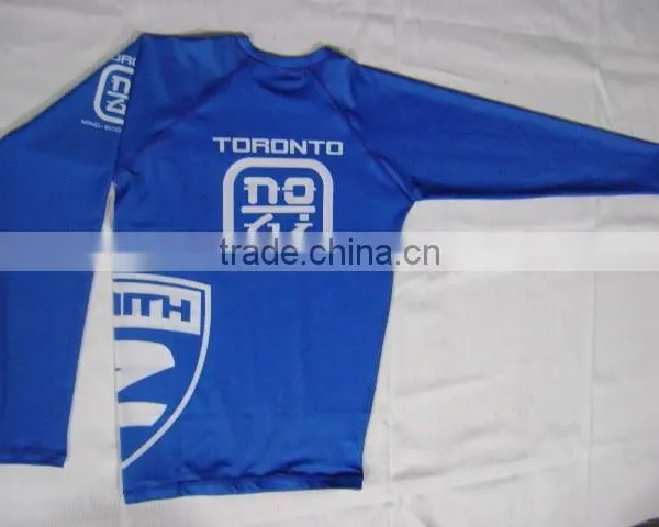 Sublimated MMA Rash Guard (mixed Martial Arts Rash Guards) photo-2