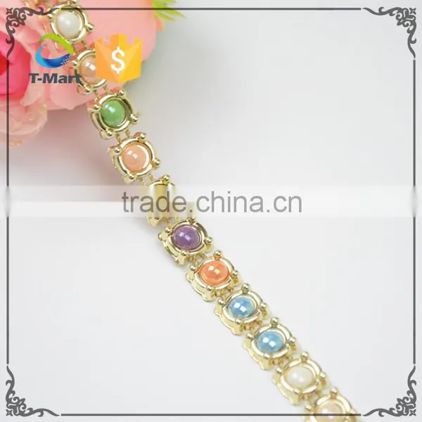 Fancy Multicolor Golden Chain photo-2