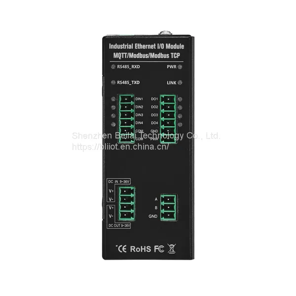 BLIIoT M230E 4AI Dual Ethernet Data Acquisition IO Module photo-2