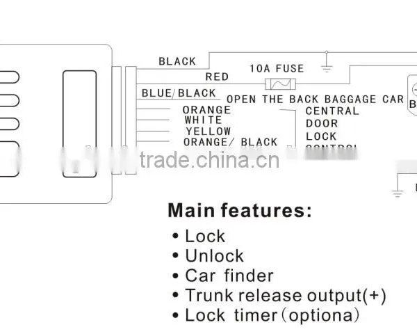 24V Vehicle Keyless Entry Auto Security System Hot Sale in Vietnam photo-4