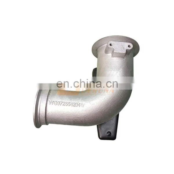 Sinotruk Howo T5G T7H TX Sitrak C5H C7H Truck Spare Parts WG9725542041 Evb Exhaust Pipe Assembly 69/47/95C photo-2