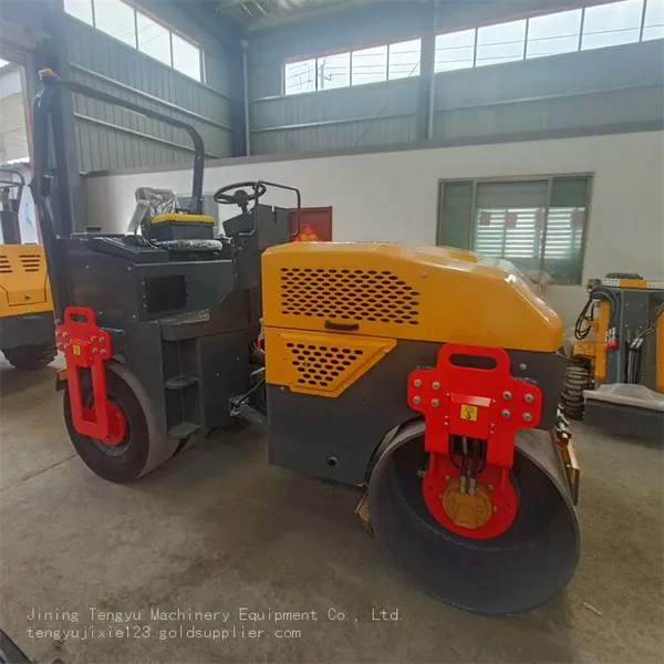 4 Ton Front Steel Wheel Rear Rubber Wheel Roller Manufacturer Ride-on Roller Supply photo-5
