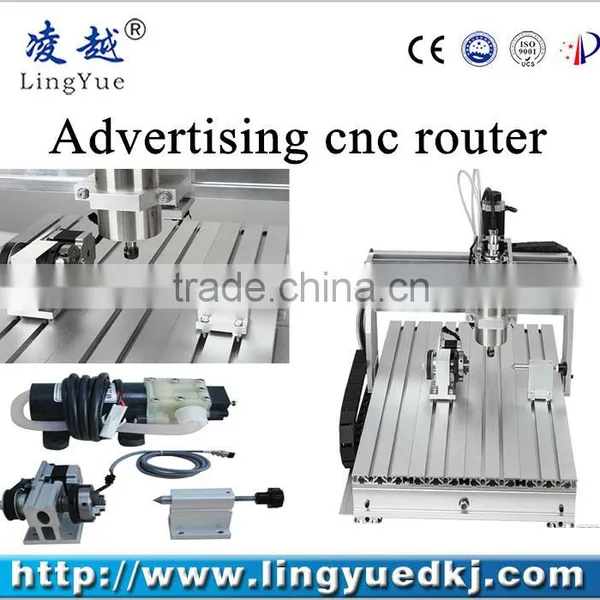 LINGYUE Desktop Wood Cnc Router Mini Cnc Engraving Machine With Price photo-3