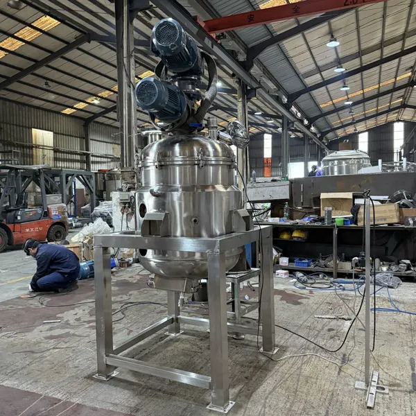 Competitive Price Heated Mixing Tank High Quality SS Heating Liquid Blending Tank for Wholesale photo-3