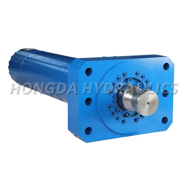 Up and Down Double-flange Hydraulic Cylinder, 10 Tons, 20 Tons Heavy-duty Hydraulic Jack, Hand and Electric Lifting Hydraulic Cylinder, Custom-made. photo-3