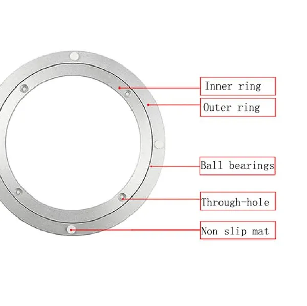 250mm Turntable Organizer, 10 Inch Lazy Susan, photo-3