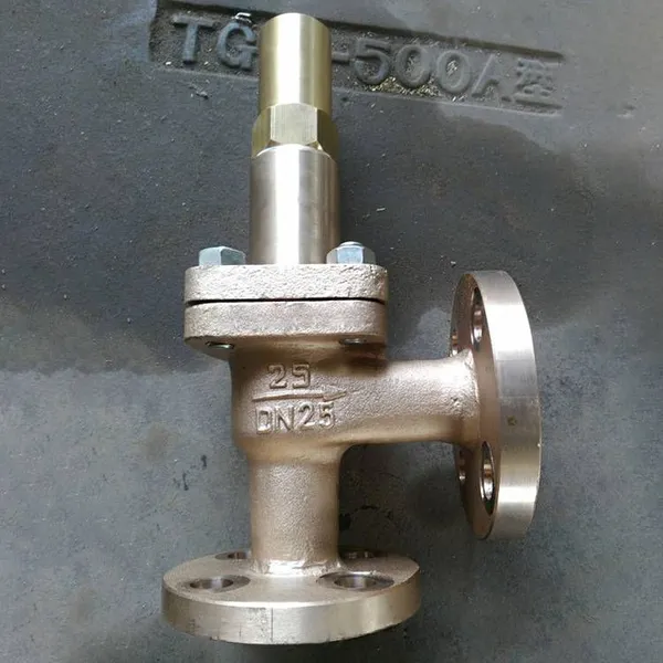 Marine Flanged Cast Iron Right-angle Safety Valve Cb304-1992 With Class Society Certificates Such as Ccs photo-2