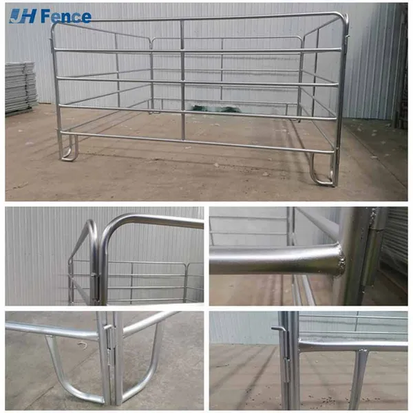 Dairy Stall Feeding System Cow Headlocks Self Locking Front Cattle Fence Panels Cattle Yard photo-4