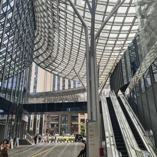 Manufacturing, Hoisting and Lifting of Grid Meshes of Hollow Welded Spherical Grids With a Diameter of 250 - 1000. Roof of Workshop and Factory Building With Grid Tube Trusses of gz Pucheng Brand photo-3