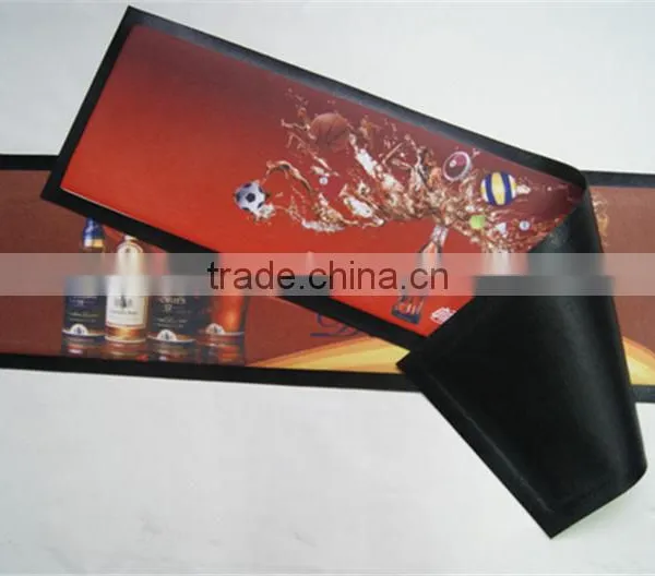 High Quality Super Water Absorbable Bar Mat, Rubber Bar Counter Mat With Custom Printing Supplier's Choice photo-2