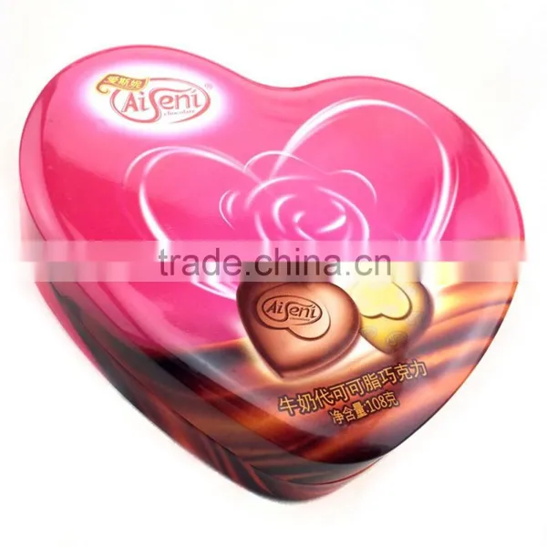 Comely Chocolate Tin Can/ Tin Can for Chocolate photo-2