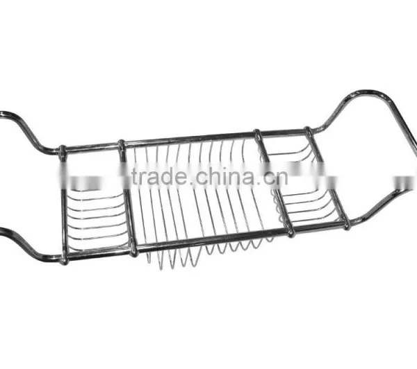 Stainless steel bathtub caddy high quality