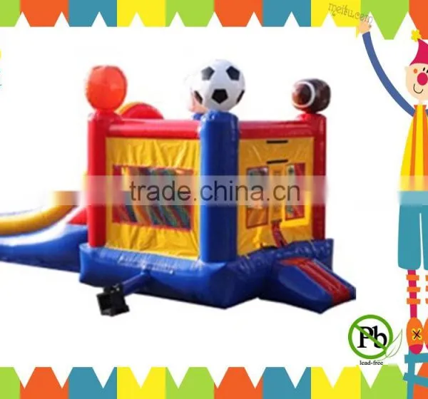 2014 China High Quality Cheap Cute Ball Theme Inflatable Combo for Sale photo-3