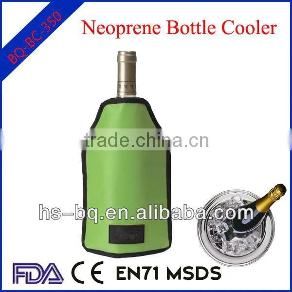 Neoprene bottle cooler sleeve