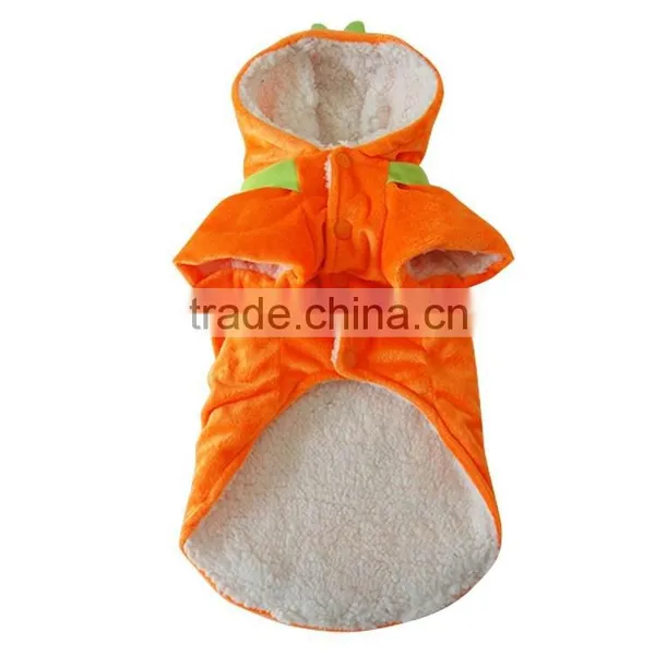Halloween Festival Pumpkin Dog Apparels With Shorn Velvet Material and Extra Heavy Soft Wool Fit for Autumn and Winter photo-6