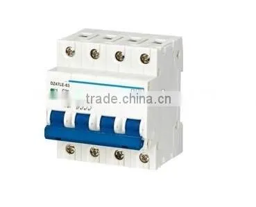 MCB Circuit Breaker for DIN Rails,DZ47-63 MCB(New Type With Indicator) Mini Circuit Breaker photo-4
