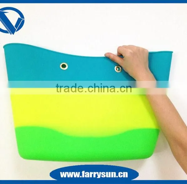 Newest Silicone Shoulder Handbag,jelly Tote Bag, Mix Color Beach Handbag Supplier's Choice photo-5