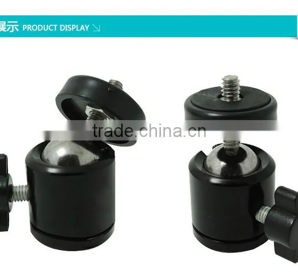 Head Ball Adapter for DSLR Camera Camcorder Flash Light Lamp Holder photo-3