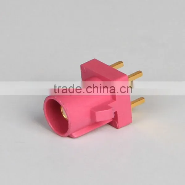 Fakra Plug PCB Mount Connector & Violet Mini RF Connector PCB photo-2