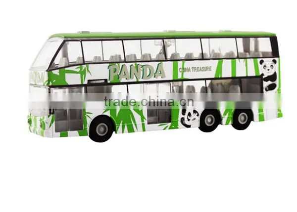Hot Selling New 7.5'' Diecast Bus Models With Sound and Light for Kids photo-6