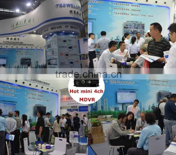 Teswelltech 2016 Hot Selling AHD 720P GPS 3G WIFI Mini Mdvr /mobile Dvr photo-6