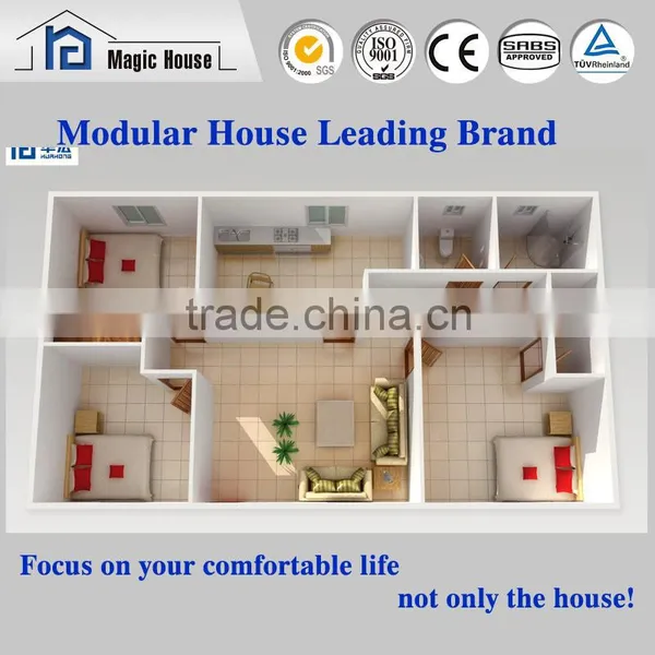National Patent Prefab House Foamed Cement Board Prefabricated House photo-2
