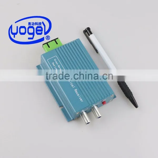 Support Analog Signal and Digital tv Optical Fiber FTTH CATV WDM Receiver With Agc photo-4