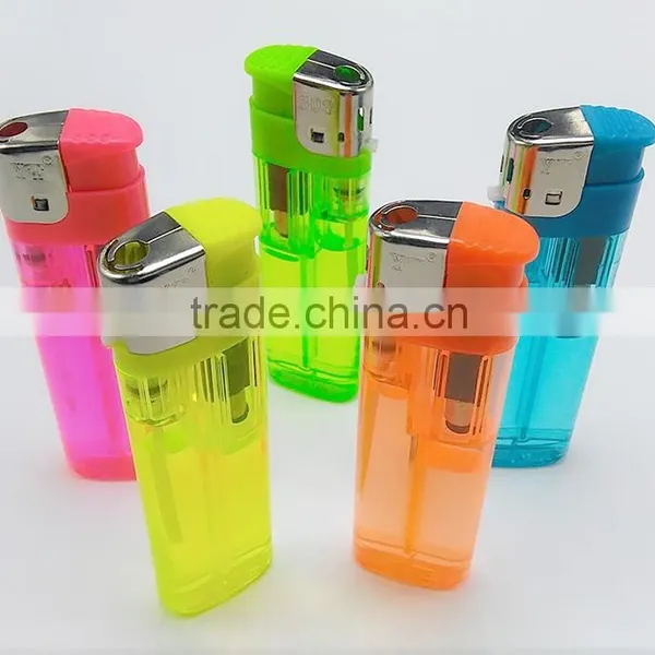 2016 Hot Sale Butane Gas Color Smoke Lighter photo-2