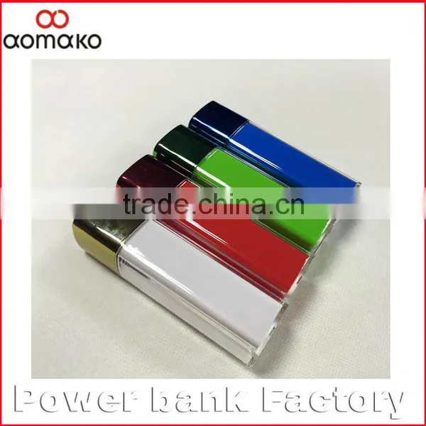 AK-011 High Capacity Manaul for Power Bank Promotion Gift Lipstick ROHS Power Bank for Smartphones photo-2