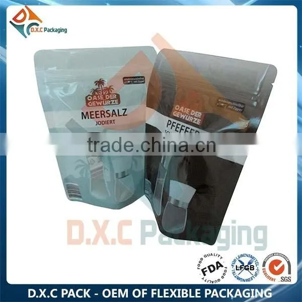 Laminating Pouch Printing Plastic Packaging Stand Up Food Bag photo-4