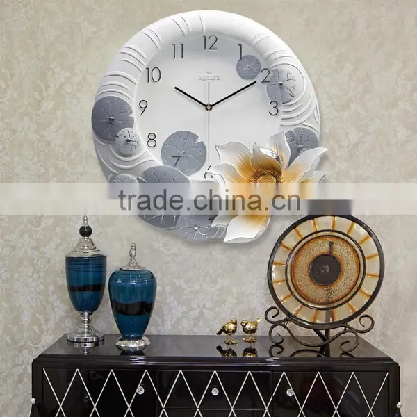 Creative Newest House Decoration Removable Plastic Wall Clock/ photo-6