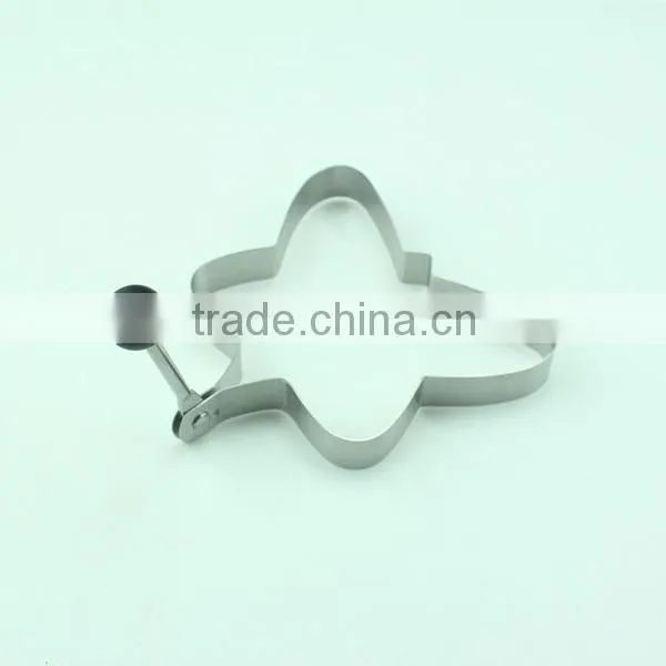 Perfect Kitchen Stainless Steel Butterfly-shaped Fried Egg Mold photo-2