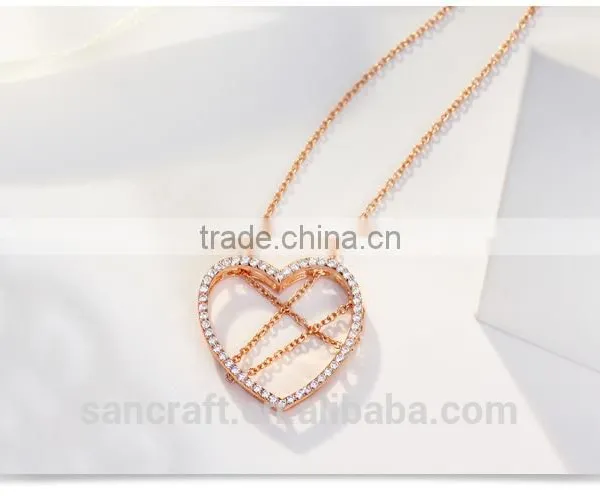 Silver Heart Necklace photo-3