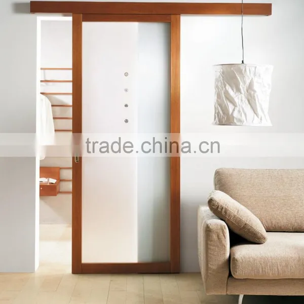 Interior Glass Wooden Door photo-6