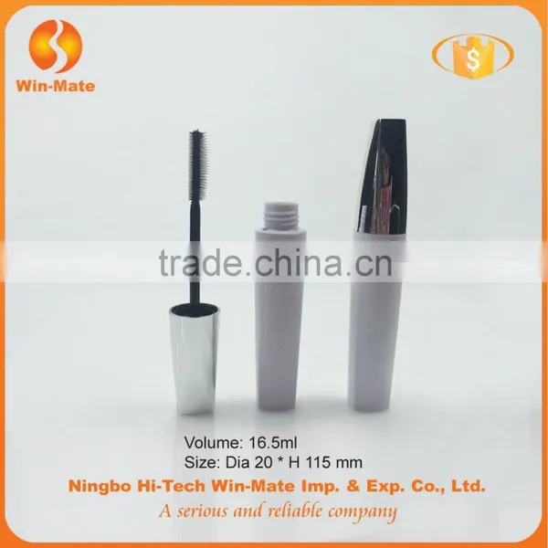 Hot-selling White 16.6ml AS Mascara Container With Brush photo-4