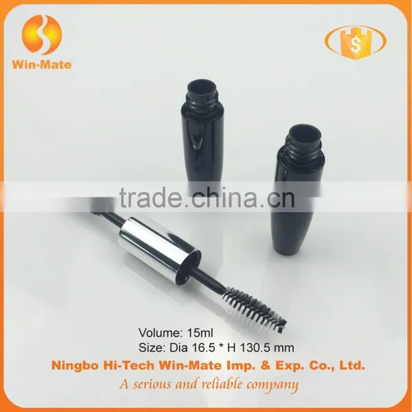 Wholesale Black 130.5*16.5mm ABS Free Sample Double Head Brush Tube photo-5