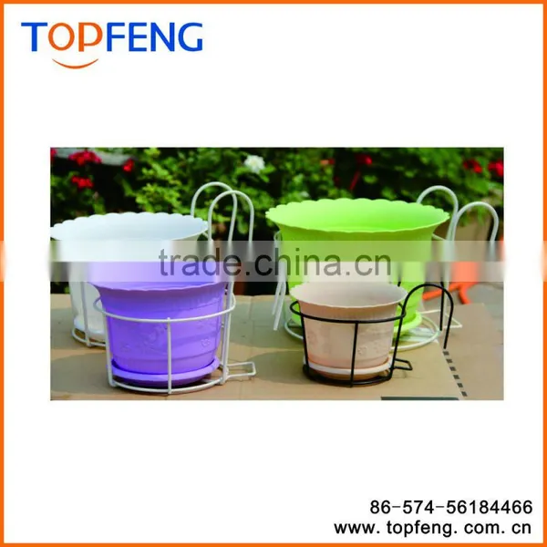 Iron Garden Wall Flower Pot Plant Holder Rack Plant Shelves Stand Plant Display Shelf photo-4
