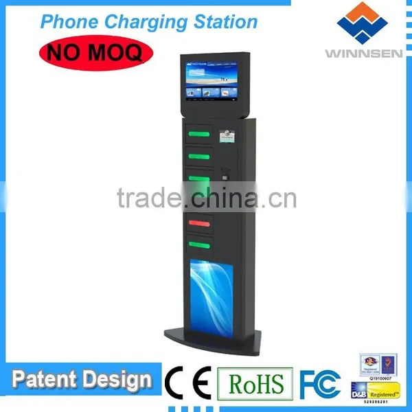 RFID Operated Cell Station, Locker Emergency Mobile Phone Charging Station for Restaurant, Mobile Phone Lockers APC-06A photo-3