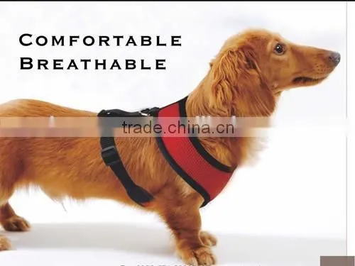 Speedy Pet Brand Comfortable Mesh Harness Vest Blue/black Pet Harness M Size photo-6