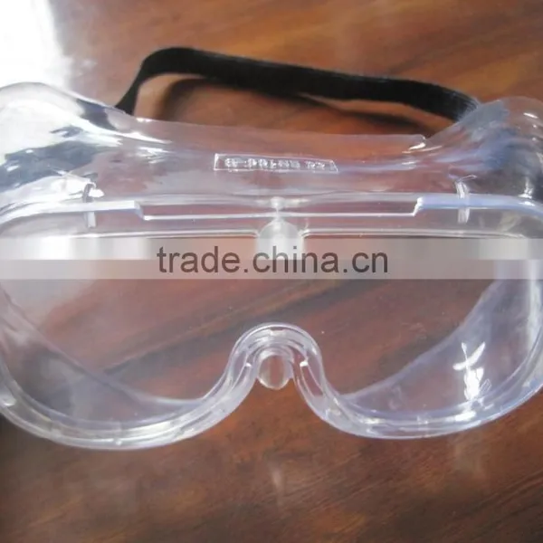 2016 PVC Lens & Frame Safety Goggles Cheap Anti-splash Medical Safety Goggles Without Vents EN170 Safety Goggles photo-4