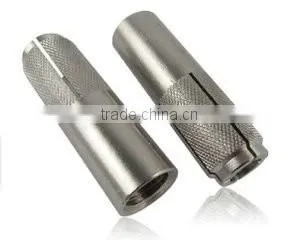 Zinc Plated Drop in Anchor With Half Knurling
