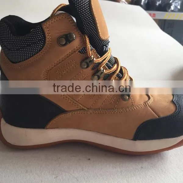 High-grade Suede Safety Shoe, Stylish Safety Shoe With Steel Toe, HW-2038 photo-2