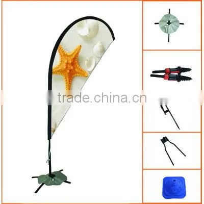 Beach Teardrop Flag With Water Tank photo-2