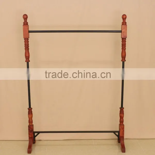 Home Furniture Chinese Style Wood Hanging Display Rack Stand photo-2