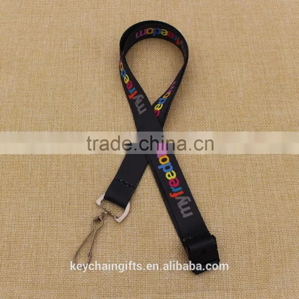 Factory Custom Logo Polyester Branded Lanyard/ Name Brand Lanyard Wholesale photo-4