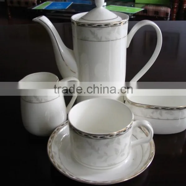 gold plated coffee set
