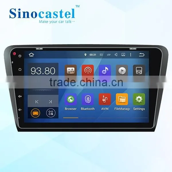 Multi Language Car Dvd Player With GPS Navigation Android Quad Core Bluetooth Wifi